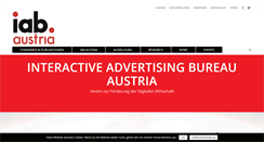 Desktop Screenshot of iab-austria.at